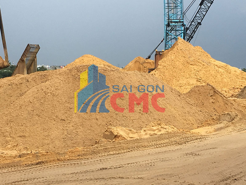 Cát xây dựng - Công Ty TNHH Vật Liệu Xây Dựng Sài Gòn CMC